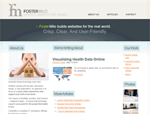 Tablet Screenshot of fostermilo.com